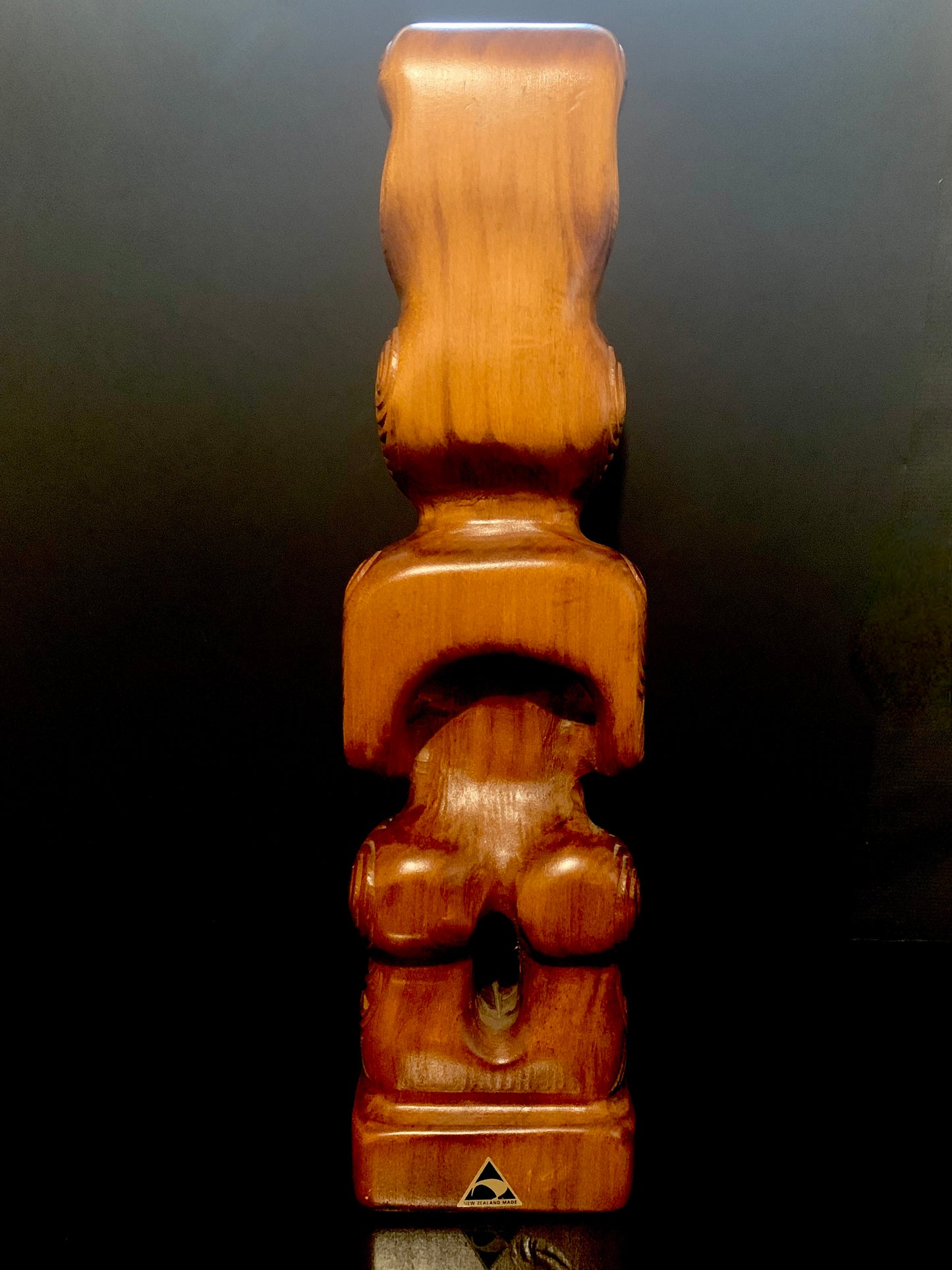 Carved Kauri Teko Teko - 41cm by Wood Masters