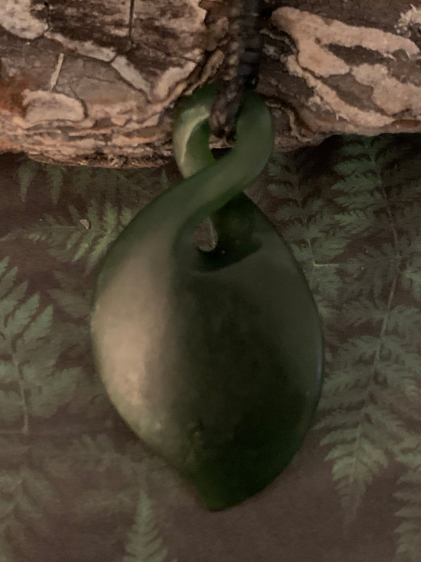 pikorua twist from pounamu available from Silver Fern Gallery