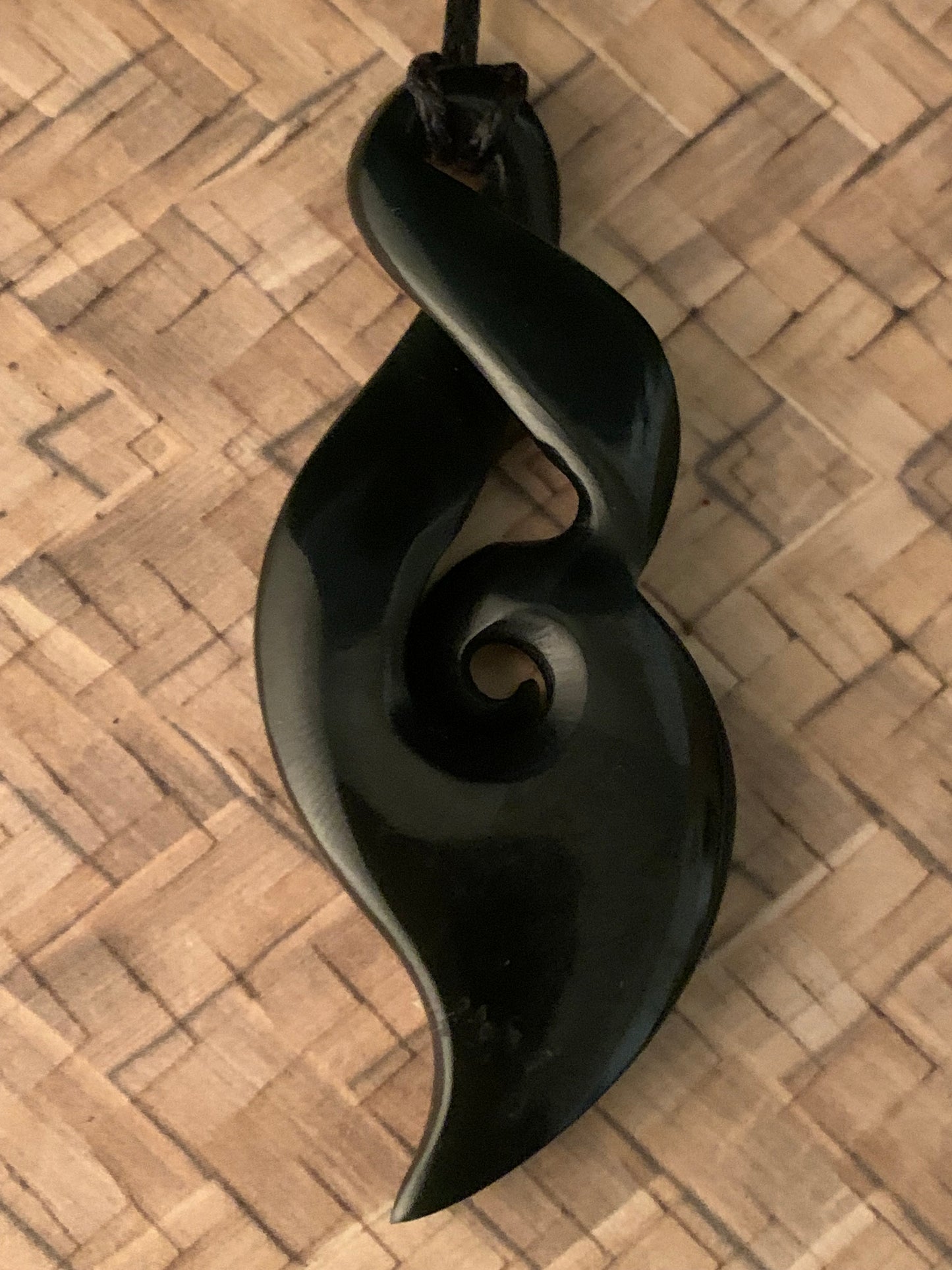 New Zealand Maori greenstone adornment available from Silver Fern gallery