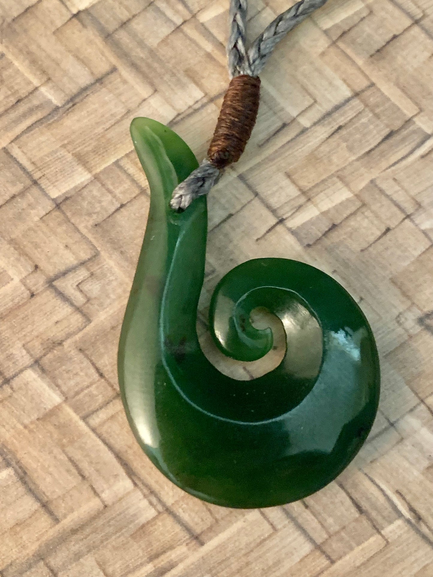 Pounamu Hei Matau 43mm