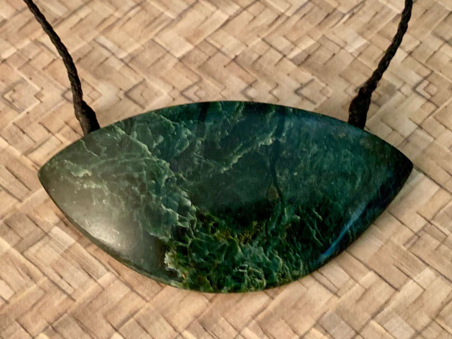 Contemporary Maori Breast Plate pendant available from Silver Fern Gallery