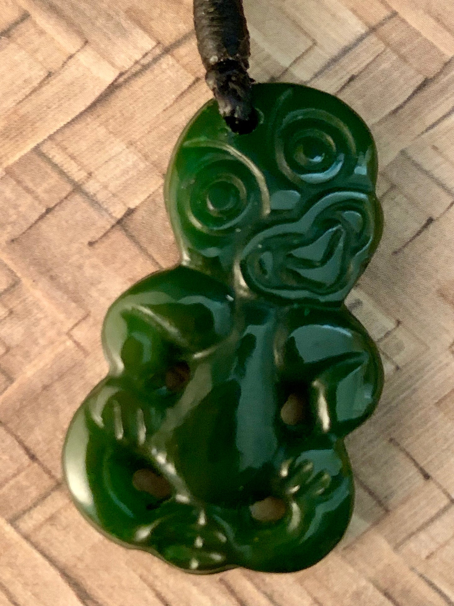 Pounamu Hei Tiki 3.5cm