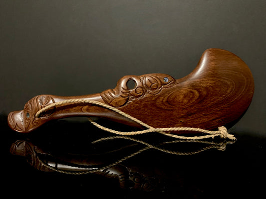 Carved Wahaika - by Wood Masters