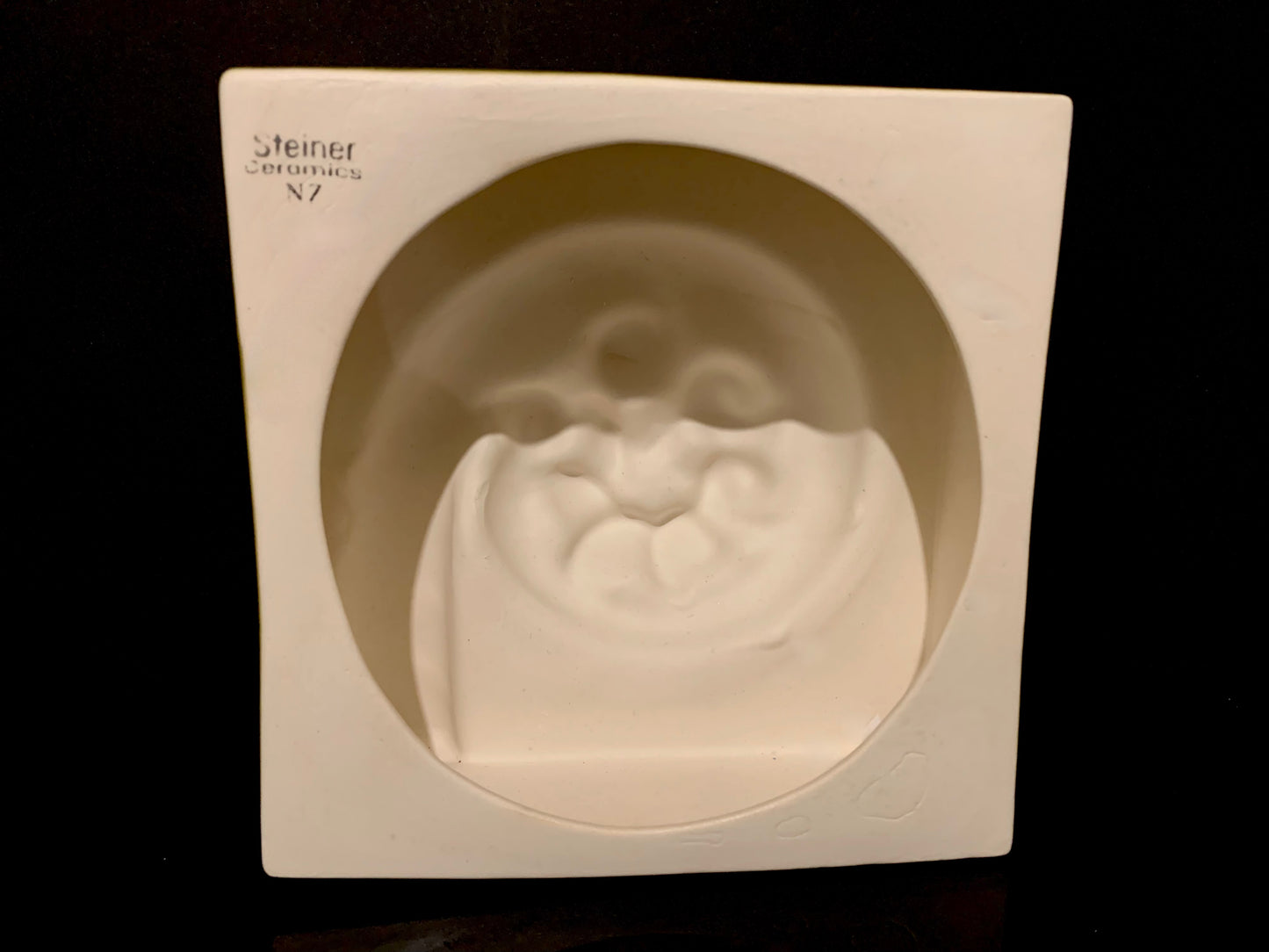 Ceramic Wall Art Tile - Koru design (square) - by Bob Steiner