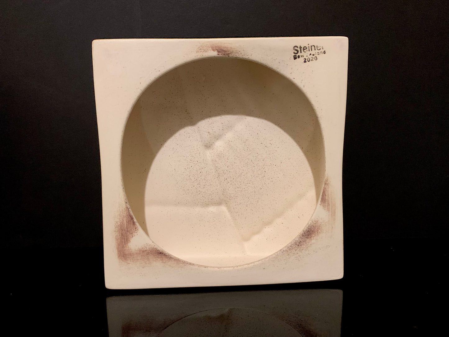 Ceramic Wall Art - Ponga Frond Design - by Bob Steiner