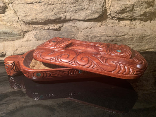 Carved Wakahuia (haehae) by Wood Masters