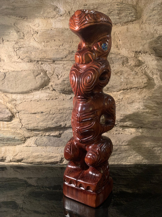 Carved Teko Teko - 41cm by Wood Masters
