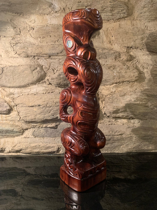 Carved Teko Teko - 41cm by Wood Masters