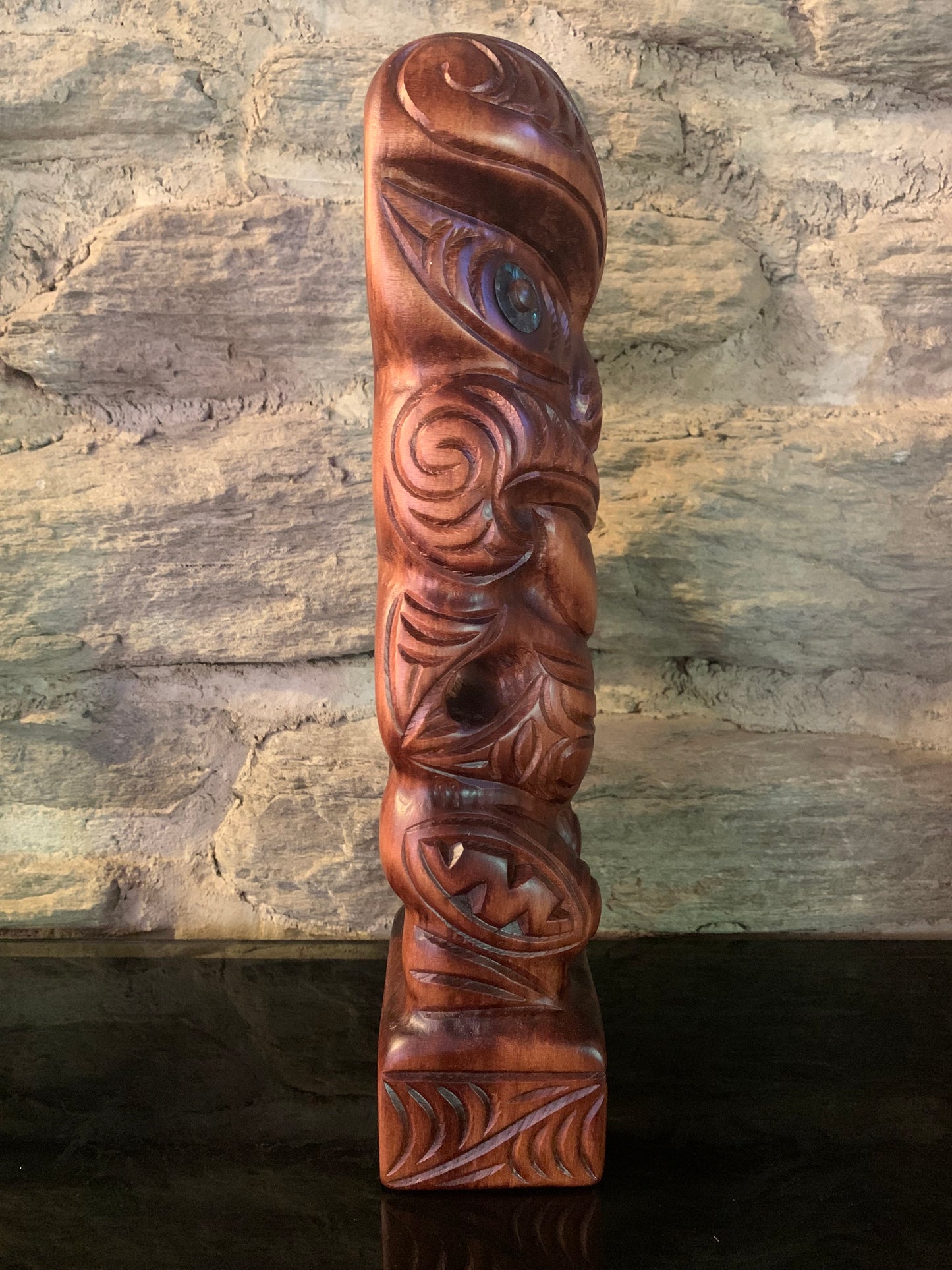 Carved Teko Teko - 33cm by Wood Masters