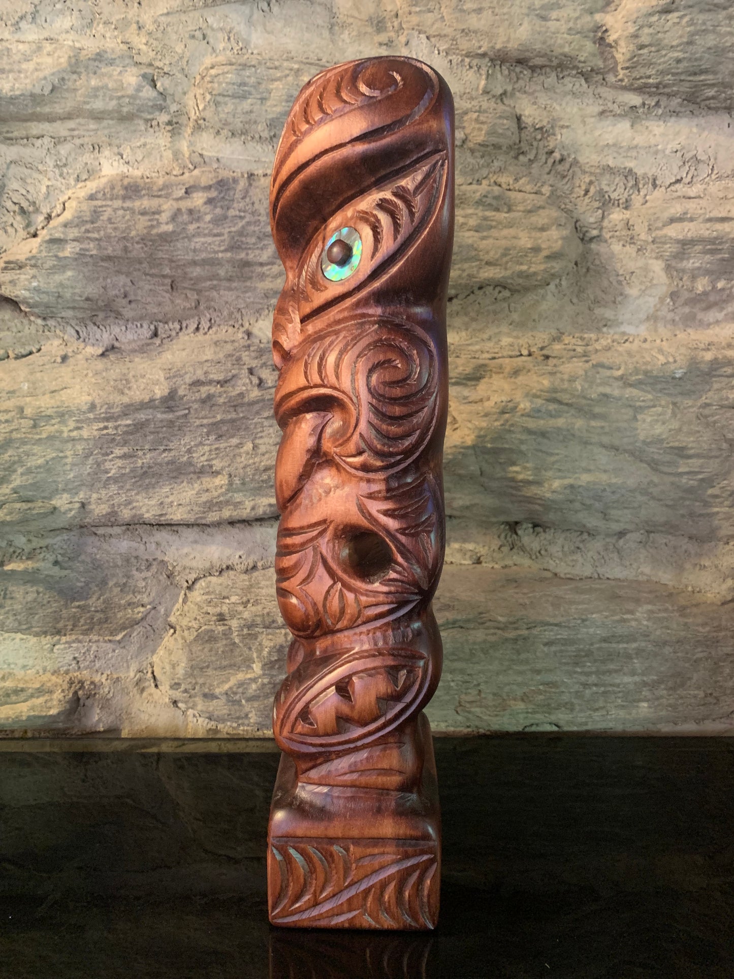 Carved Teko Teko - 33cm by Wood Masters