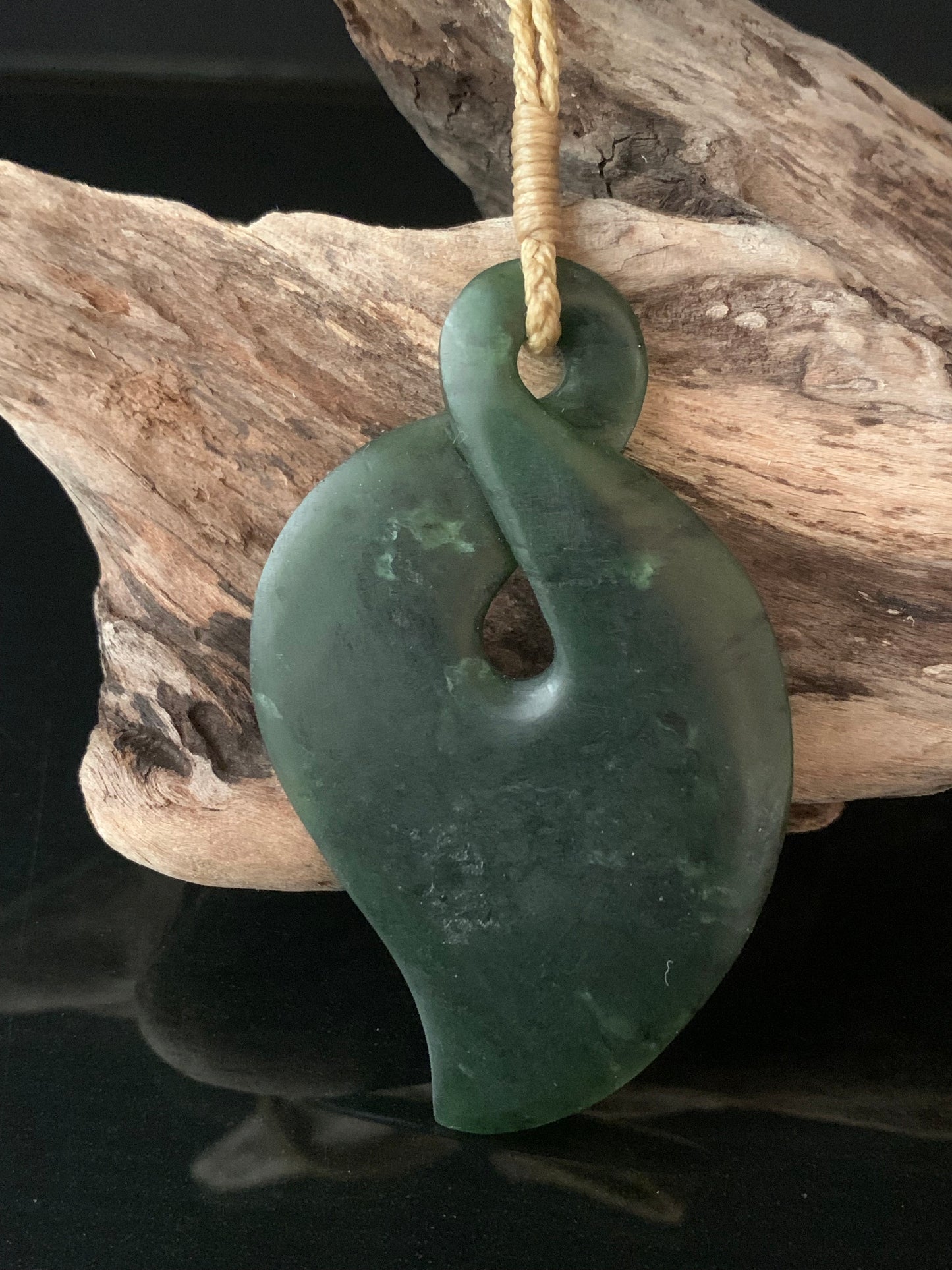 Pounamu Twist 55mm by Alex Sands
