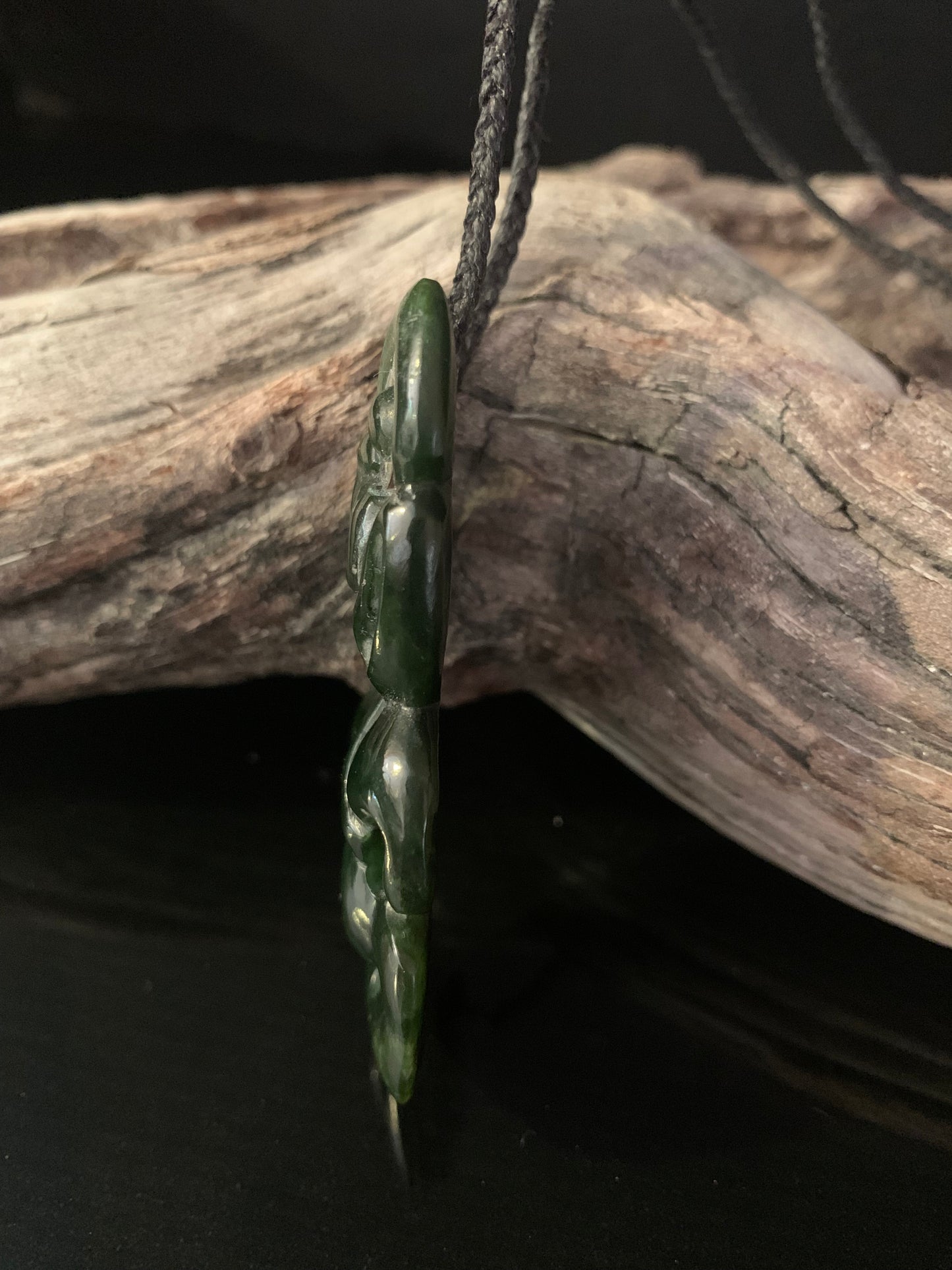side view of tiki