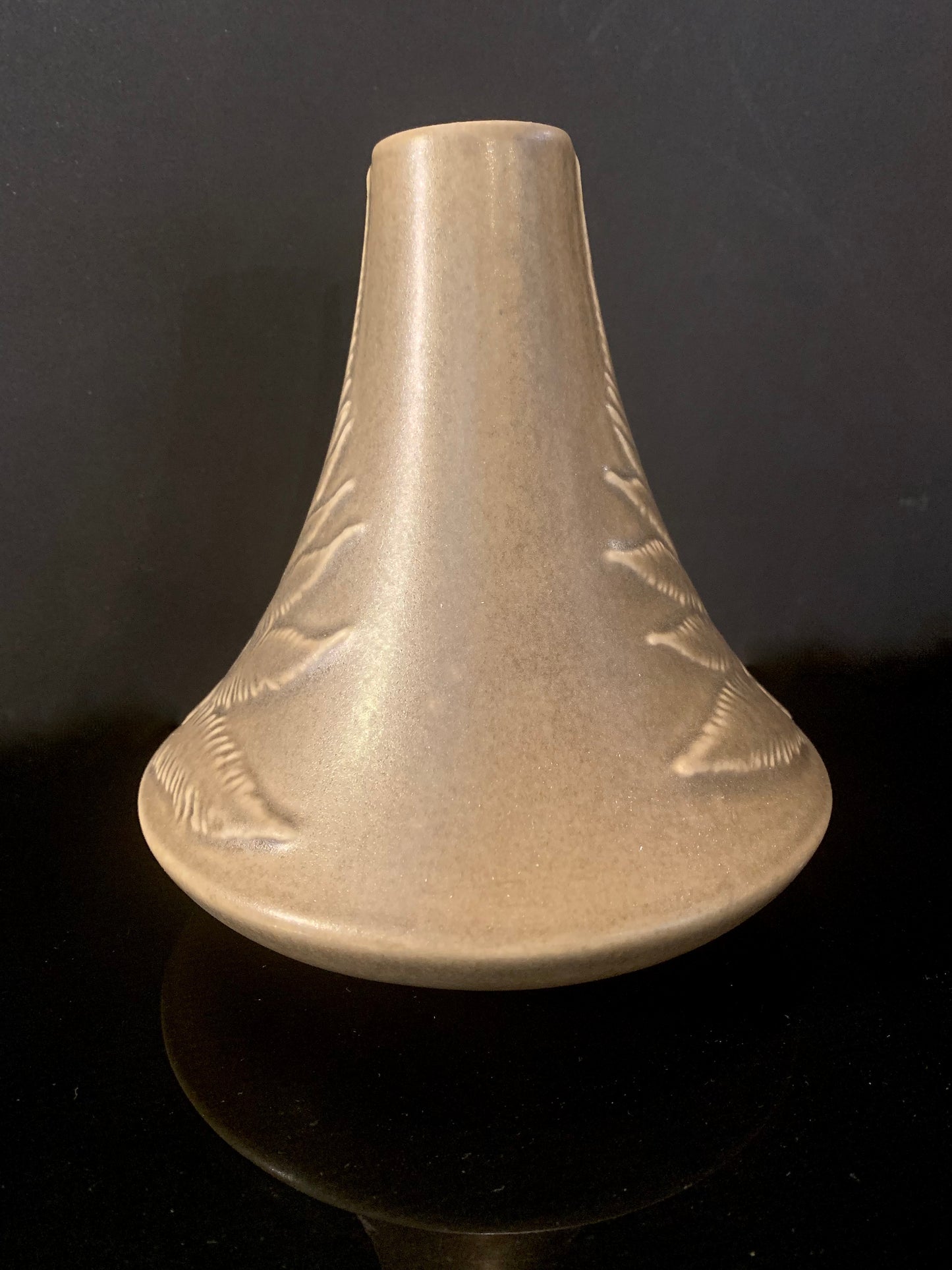 Ceramic Vase by Bob Steiner - Silver Fern Design