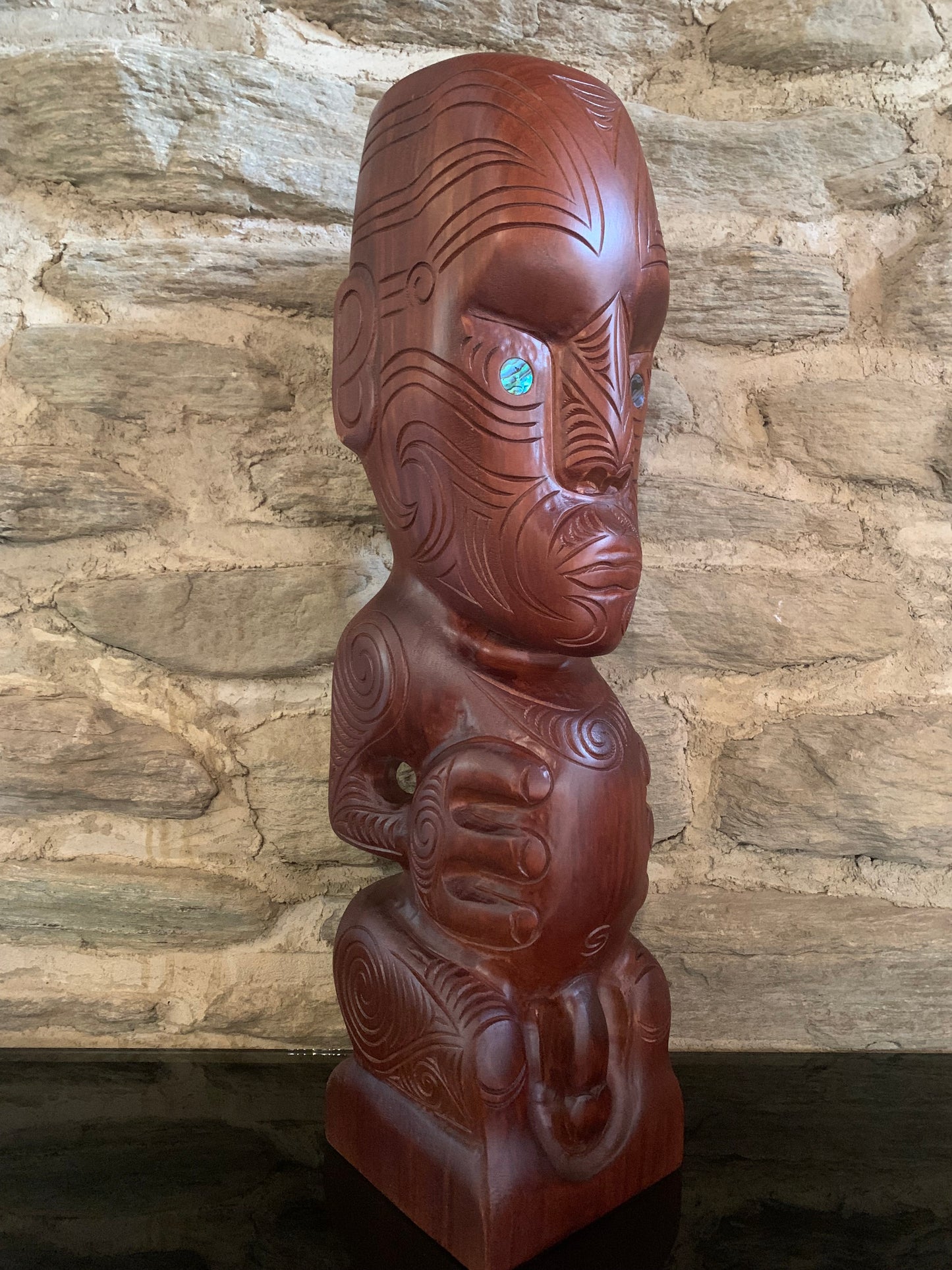 Carved Teko Teko - 54cm by Wood Masters
