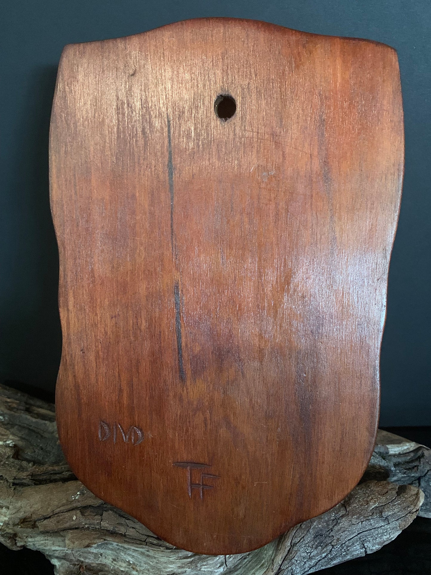 Hand Carved Wheku Mask 20.5cm by Thomas Hansen