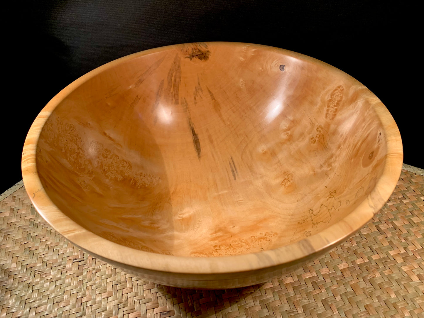 Wooden Bowl by Mark Russell - Box Elder No414