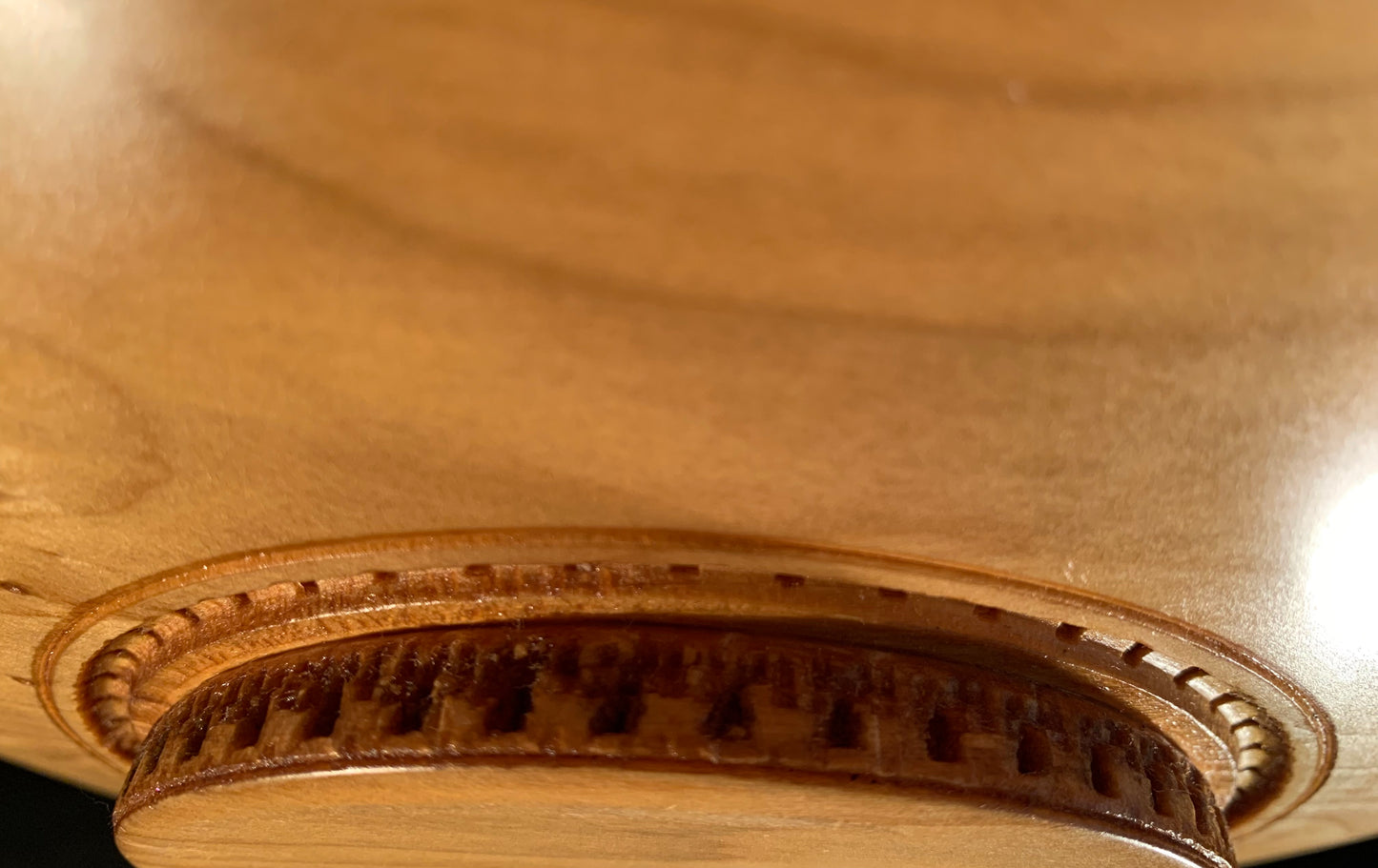 Wooden Bowl by Mark Russell - Ginko No373