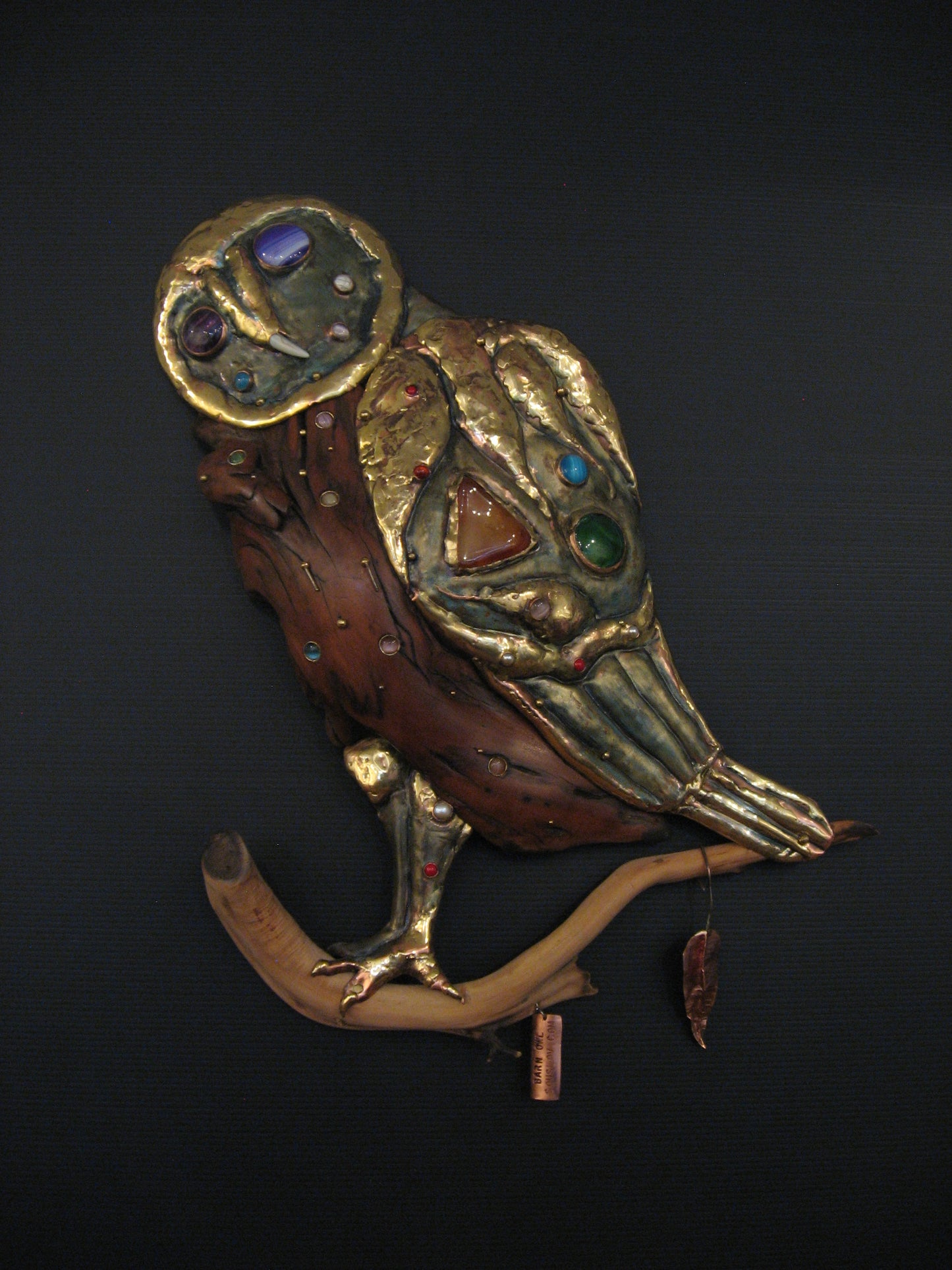 Owl Wall Art by Serge Souslov Silver Fern Gallery