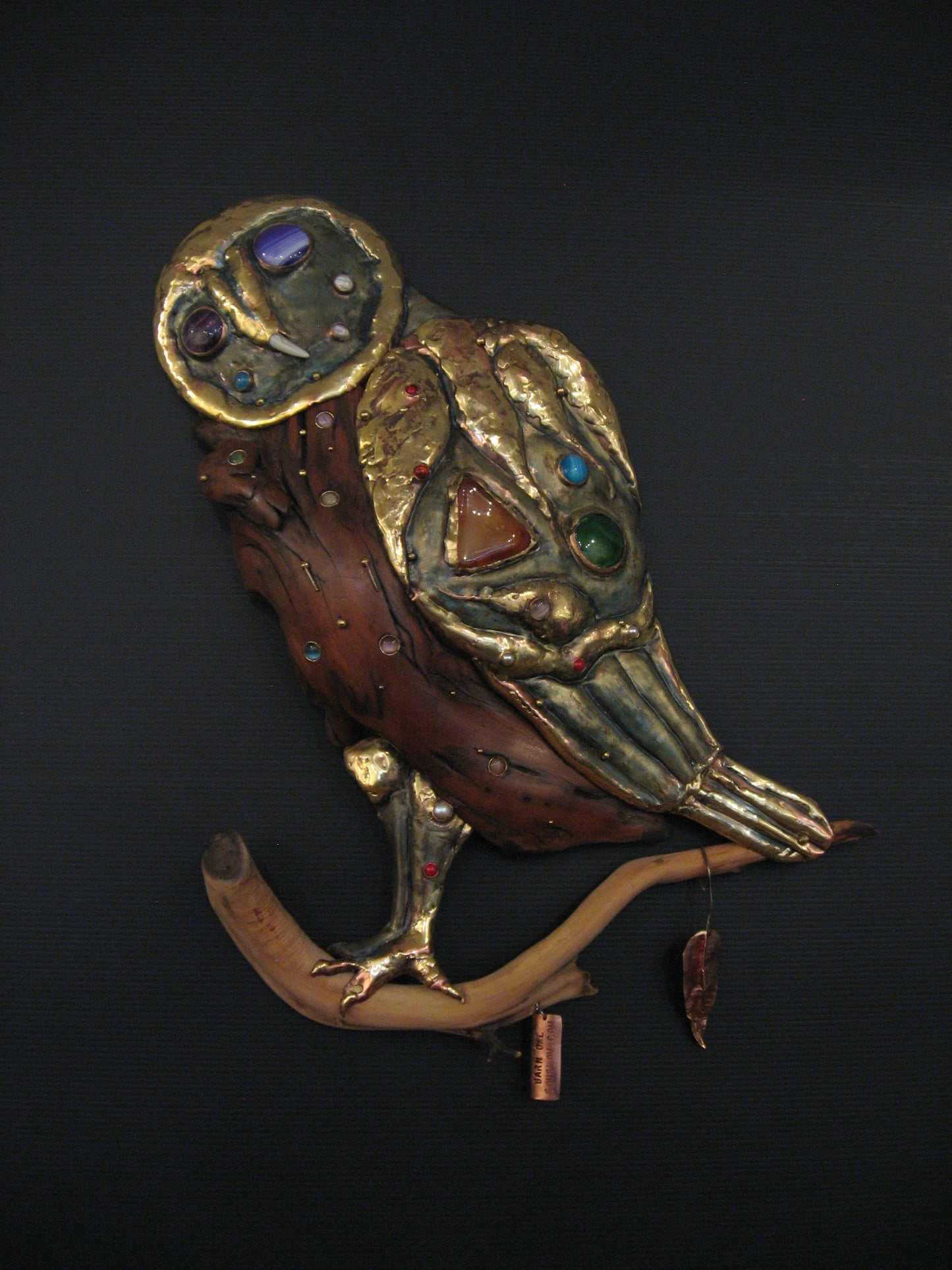 Owl Wall Art by Serge Souslov Silver Fern Gallery