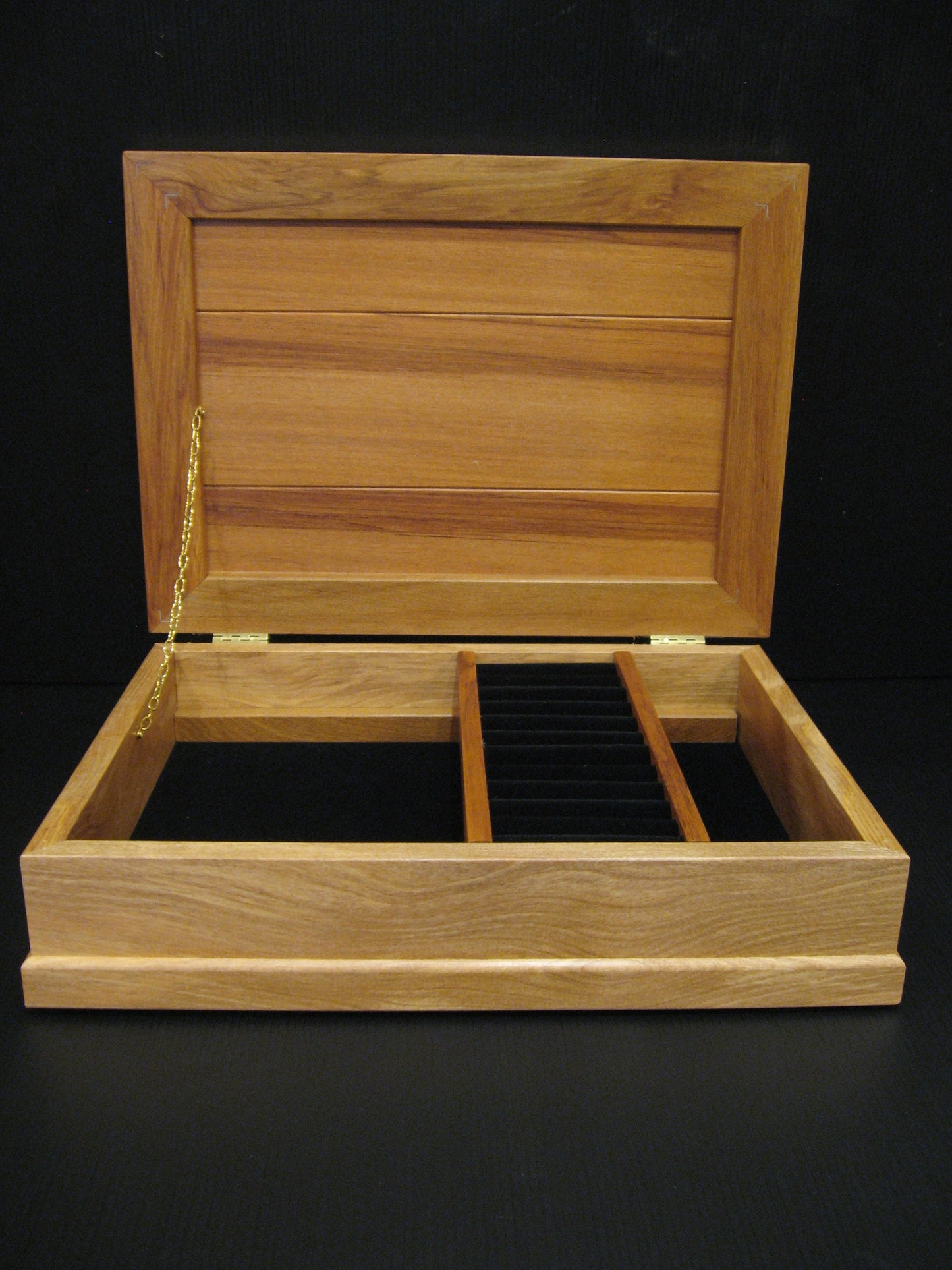 Jewellery Box Wooden Rimu Wood by Heritage Woodware Ocean Shell Studios Silver Fern Gallery