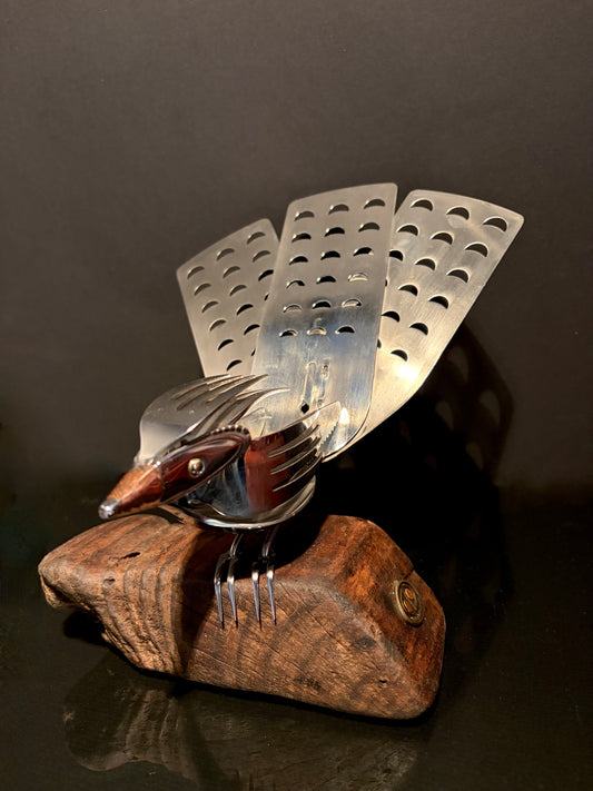 Cutlery Piwakawaka (Fantail) by Nathan Hull no.5