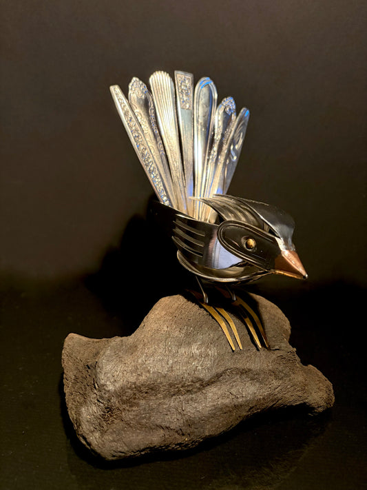 Cutlery Piwakawaka (Fantail) by Nathan Hull no.8