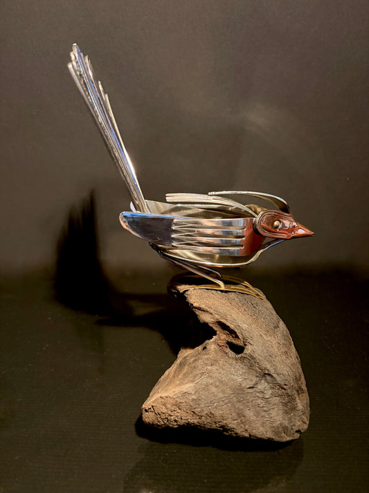 Cutlery Piwakawaka (Fantail) by Nathan Hull no.8
