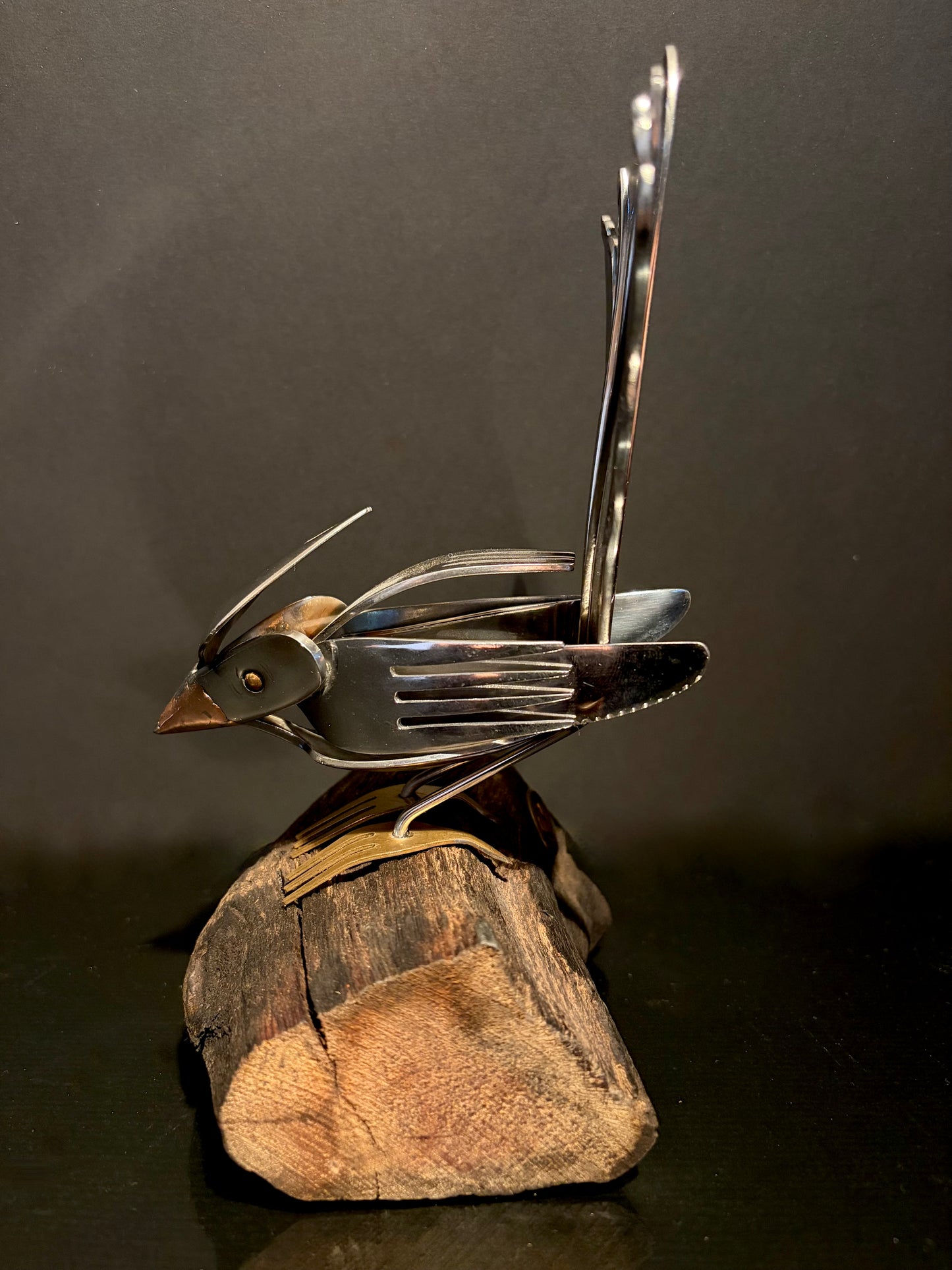Cutlery Piwakawaka (Fantail) by Nathan Hull no.9