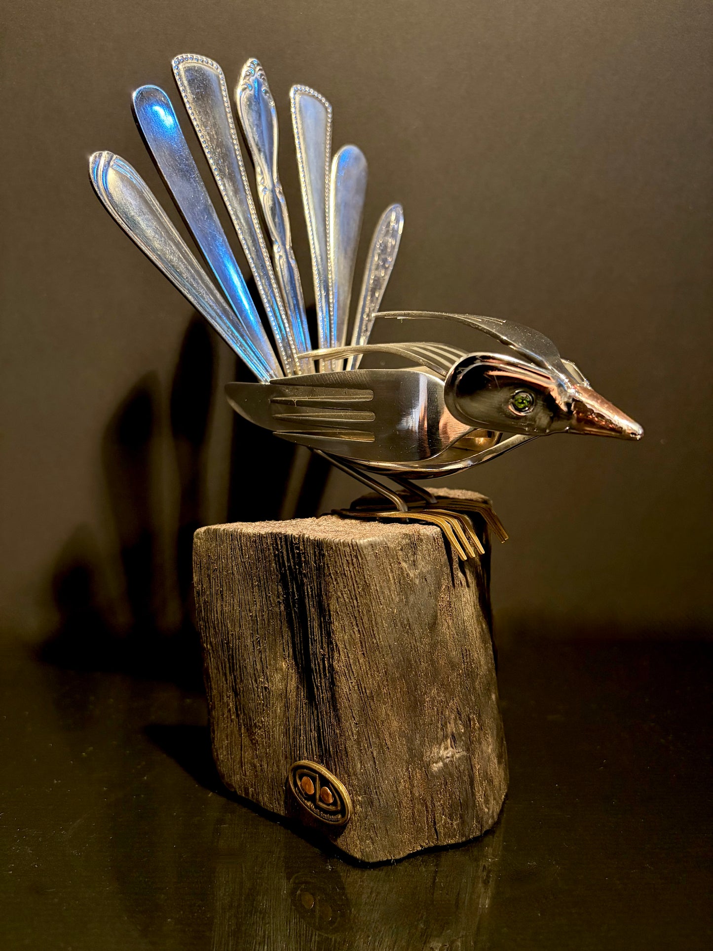Cutlery Piwakawaka (Fantail) by Nathan Hull no.7