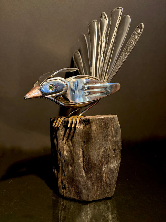 Cutlery Piwakawaka (Fantail) by Nathan Hull no.7
