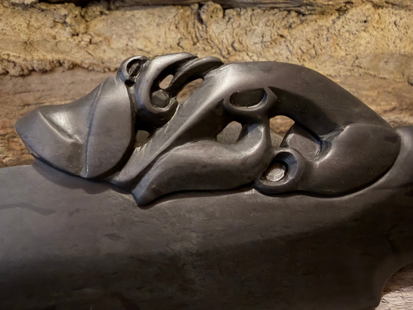 Hand Carved Wahaika 32cm - by Alex Sands