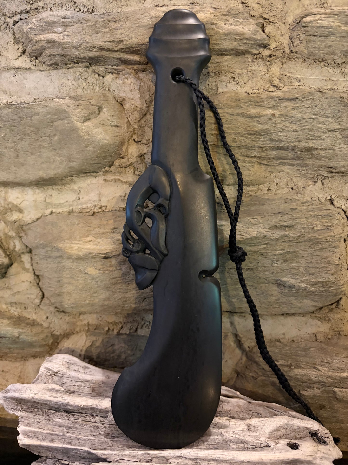 Hand Carved Wahaika 32cm - by Alex Sands