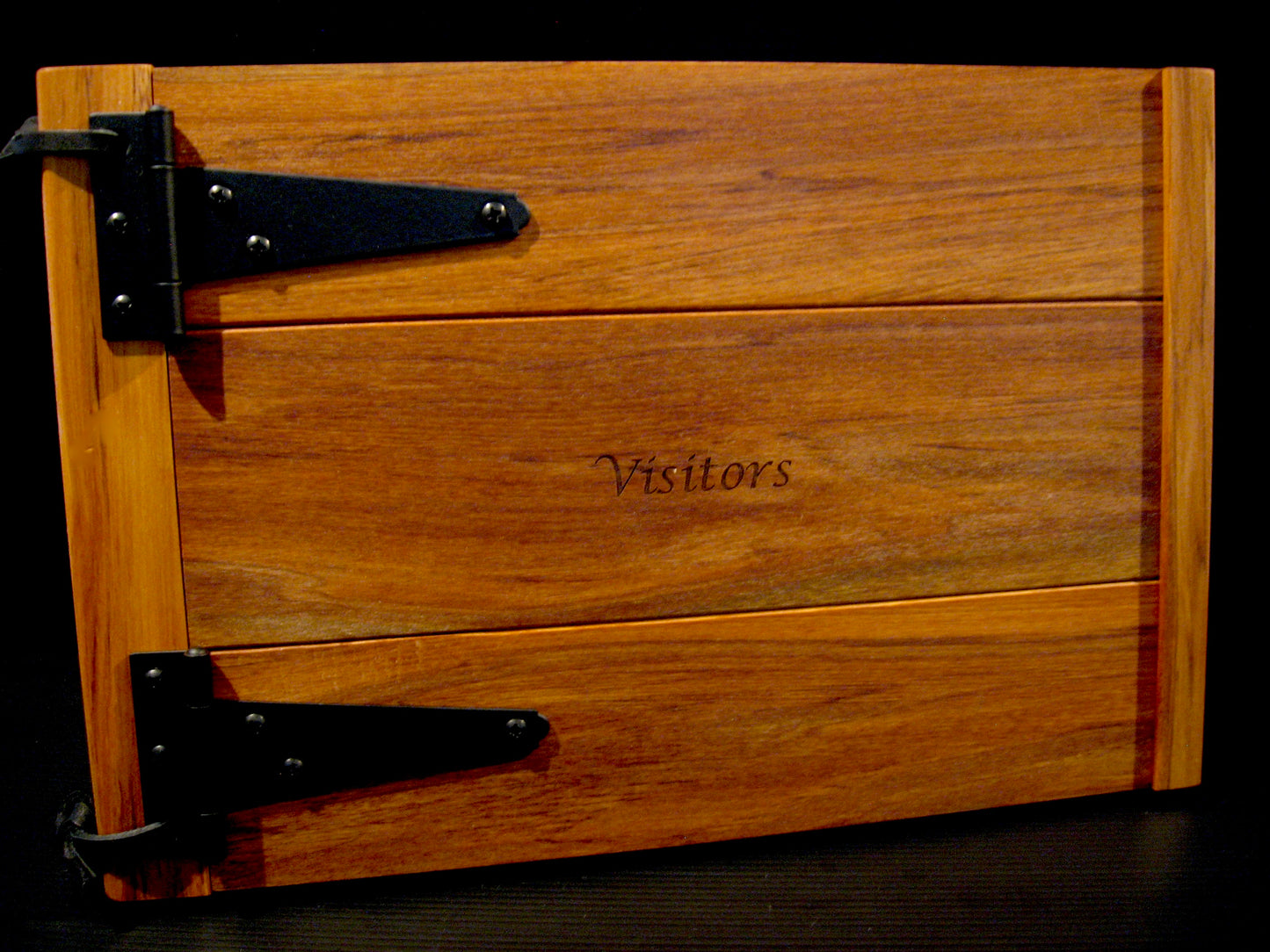 Rimu Visitor Book - by Heritage Woodware (medium)