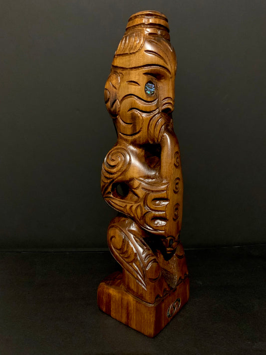 Carved Teko Teko - Tutanekai 37cm by Wood Masters