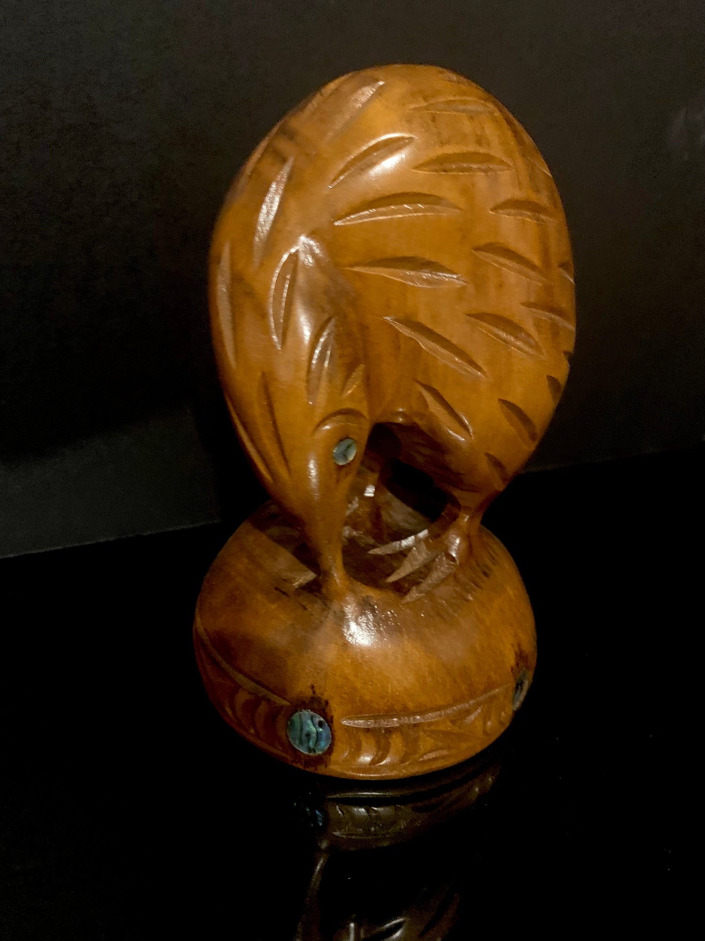 Carved Kiwi - 14cm by Wood Masters