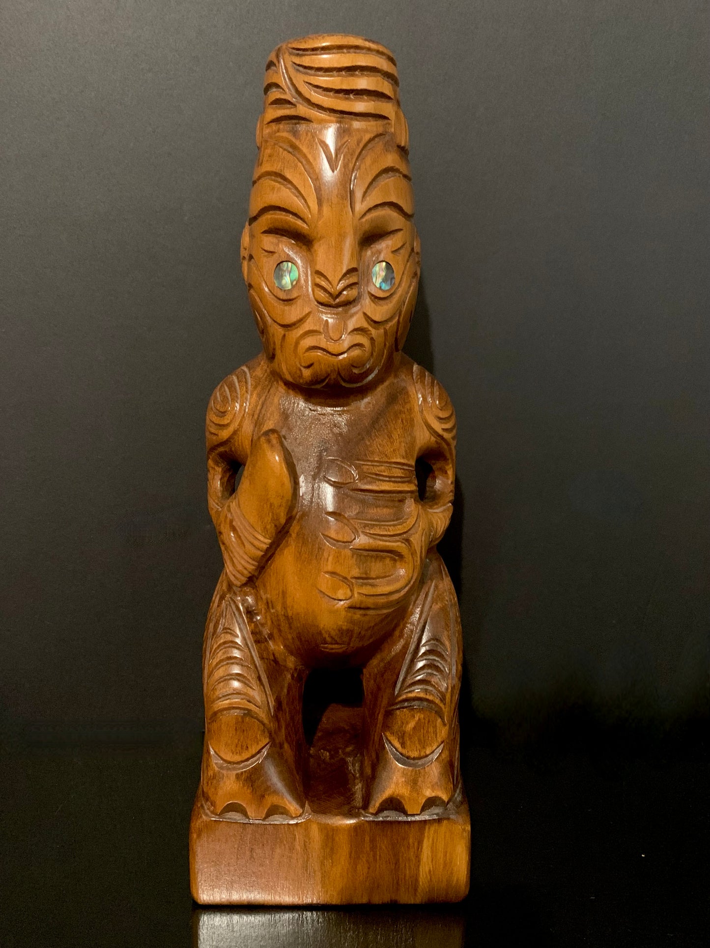 Carved Teko Teko - 33cm by Wood Masters
