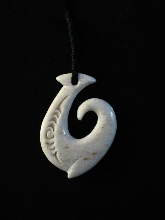 Whale Bone Hei Matau