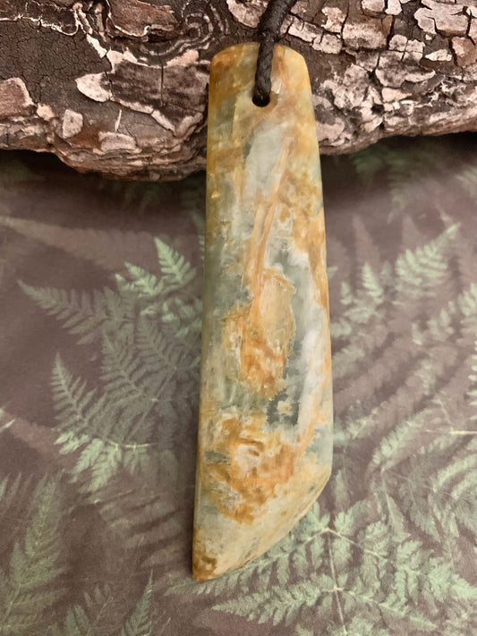 Maori Pounamu hei toki pendant from New Zealand available to purchase