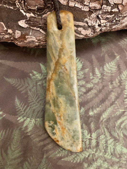 Maori Pounamu hei toki pendant from New Zealand available to purchase
