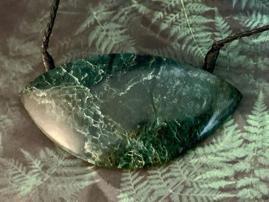 Contemporary Maori Breast Plate pendant available from Silver Fern Gallery 
