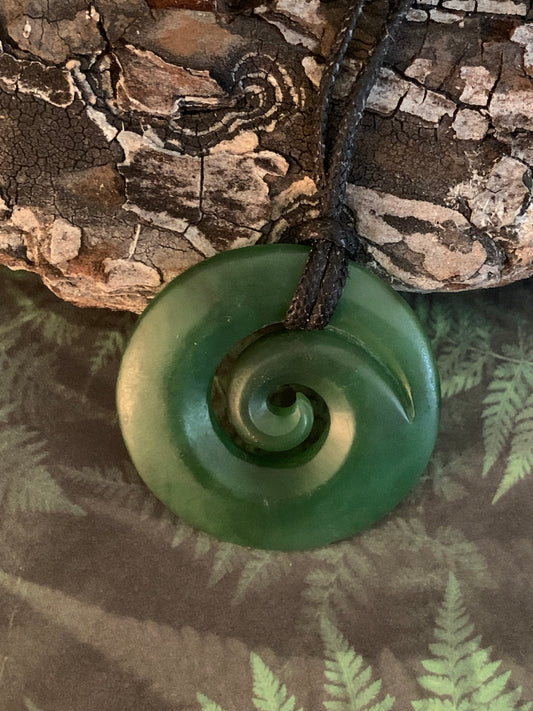 Pounamu Koru 35mm by Deane Moreton