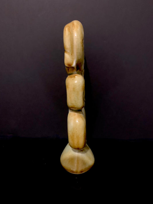 Ceramic Tiki by Bob Steiner (soda yellow)