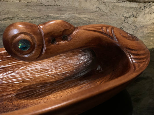 Carved Tata (water bailer) by Wood Masters