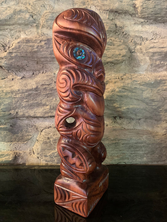 Carved Teko Teko - 33cm by Wood Masters