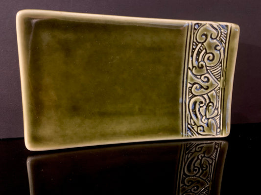 Ceramic Plate by Bob Steiner - Koru Design - small