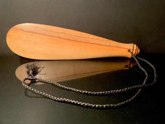 Carved Patu on Stand by Alex Sands