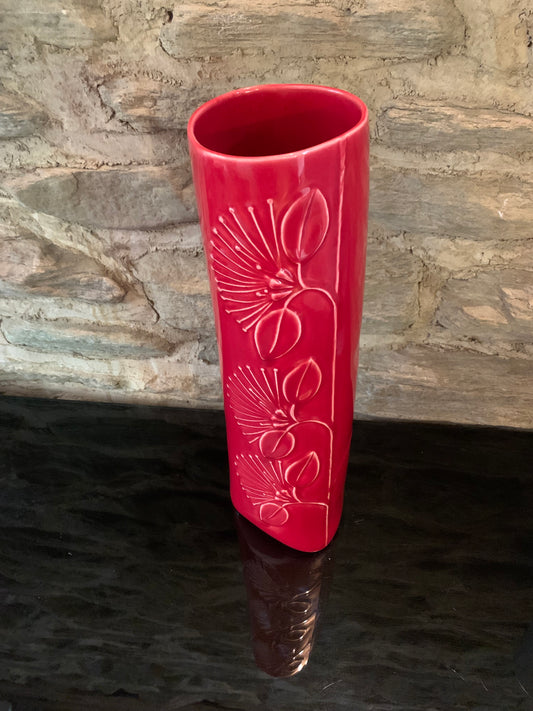 Ceramic Vase by Bob Steiner - Pohutukawa