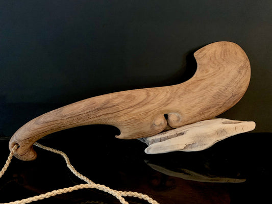 Hand Carved Wahaika 33cm - by Alex Sands