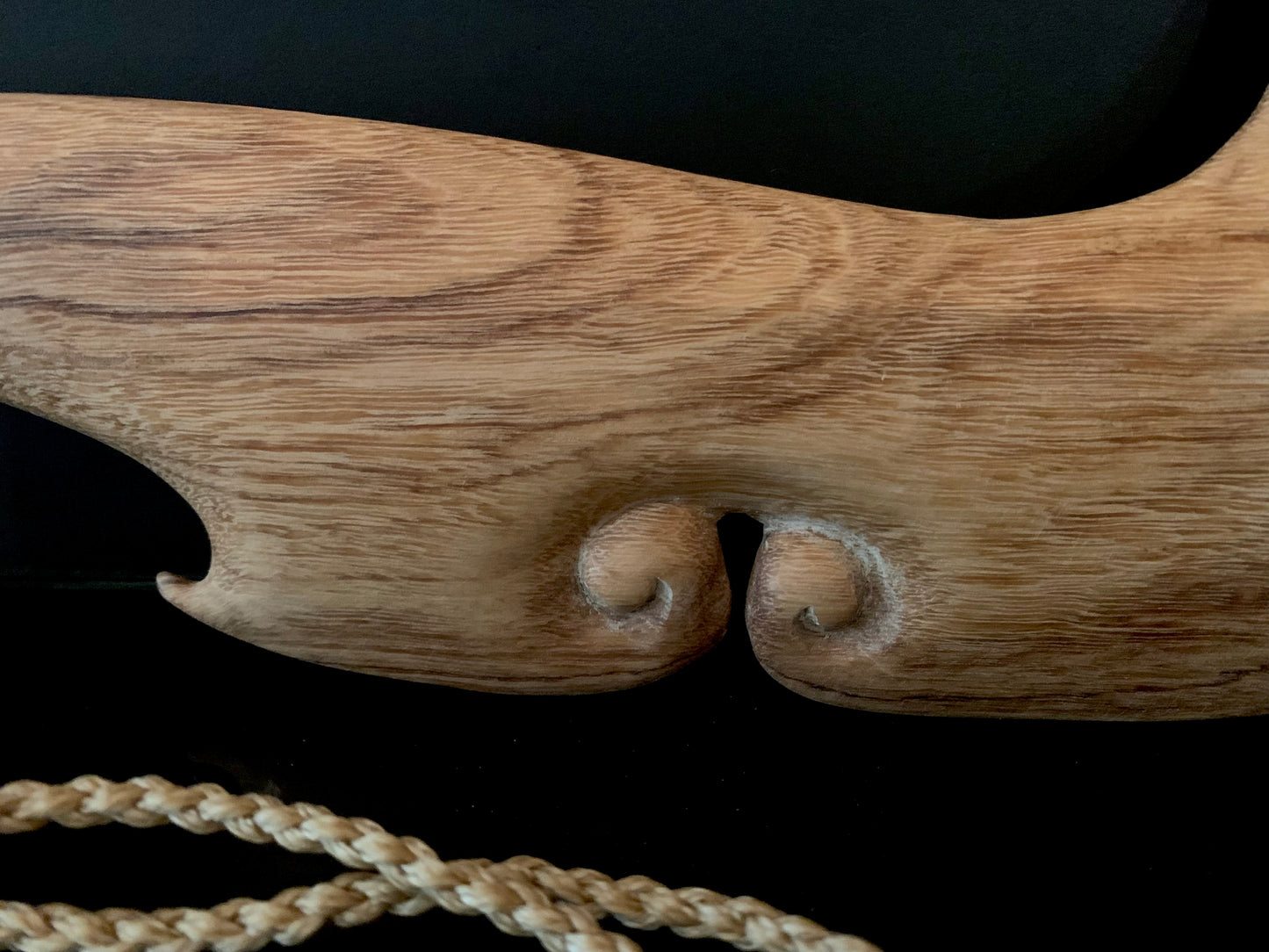 Hand Carved Wahaika 33cm - by Alex Sands