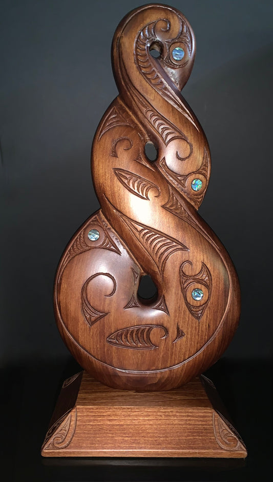 Carved Pikorua 60cm - by Wood Masters
